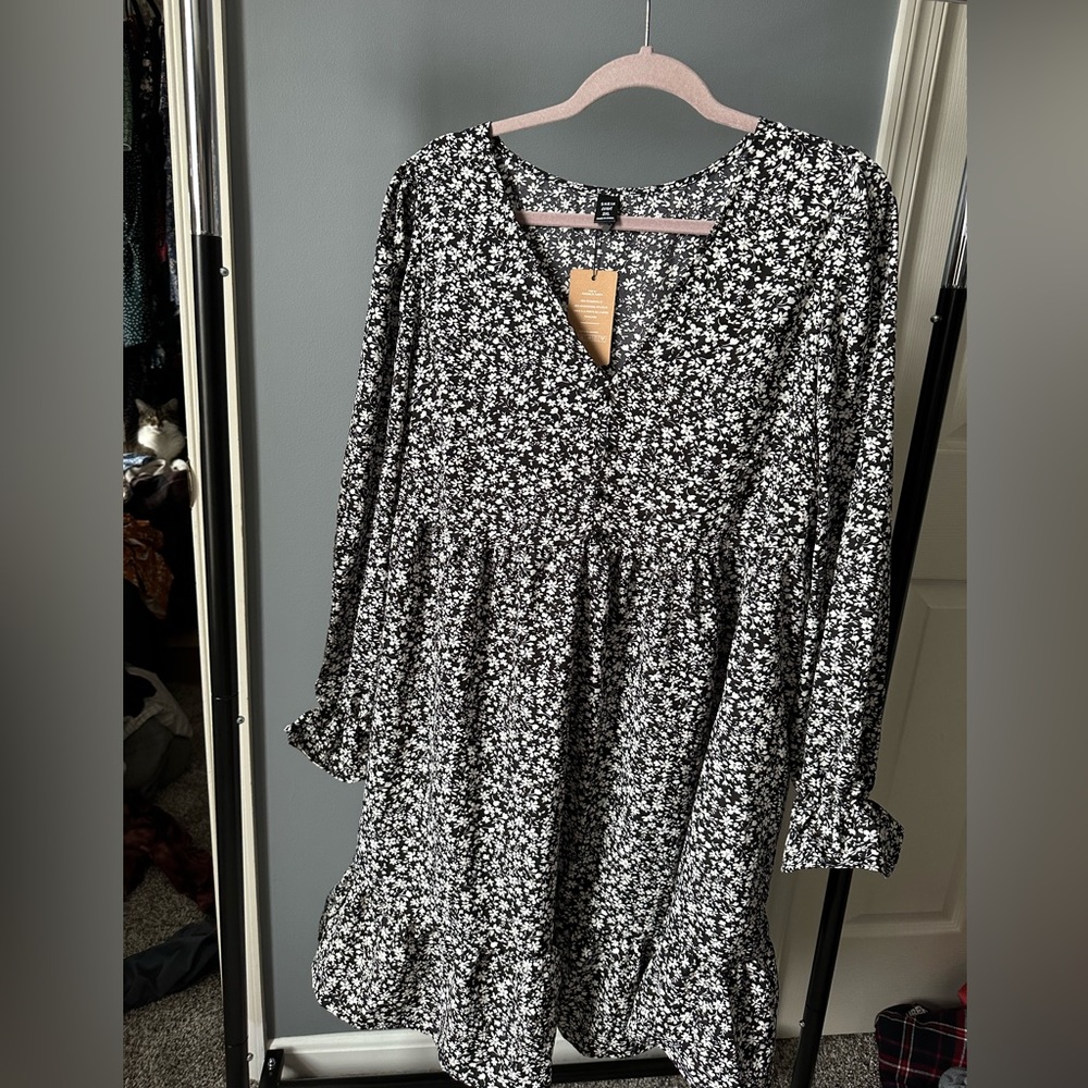 SHEIN Curve 2XL Floral Dress